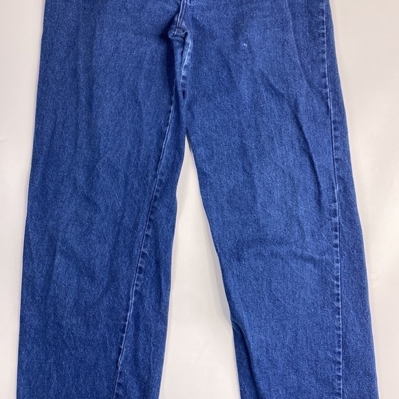 Vintage No Man's Hand High Waisted Straight Leg Jeans Size 13 26x32 80s - Picture 3 of 14